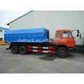 CLW China Dongfeng Gran camión de basura rojo, 6x4 camión de basura